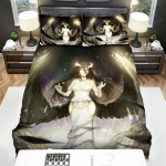 Overlord Albedo Shining Bed Sheets Spread Comforter Duvet Cover Bedding Sets