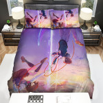 Your Name Kimi No Na Wa Falling From The Sky Bed Sheets Spread Comforter Duvet Cover Bedding Sets