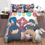 Toradora Anime Bed Sheets Spread Comforter Duvet Cover Bedding Sets