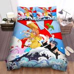 Toradora Taiga The Tiger And Ryuuji With The Parrot Bed Sheets Spread Comforter Duvet Cover Bedding Sets