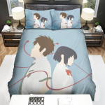 Your Name Kimi No Na Wa Characters Silhouette Bed Sheets Spread Comforter Duvet Cover Bedding Sets