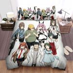Steins;Gate Anime Characters Bed Sheets Spread Comforter Duvet Cover Bedding Sets