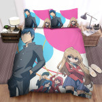 Toradora Characters Bed Sheets Spread Comforter Duvet Cover Bedding Sets