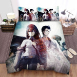Steins;Gate Characters Bed Sheets Spread Comforter Duvet Cover Bedding Sets