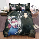 Steins;Gate Rintarou And Mayuri Bed Sheets Spread Comforter Duvet Cover Bedding Sets
