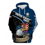 Home Of Free Independence Day 3D All Over Printed Hoodie, Zip- Up Hoodie