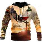 Mexican and America 3D All Over Printed Hoodie, Zip- Up Hoodie