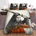 The Outpost The Girl Posting With Sword On Hand Movie Poster Bed Sheets Spread Comforter Duvet Cover Bedding Sets