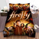 Firefly The Men And Girl With Black Gun Movie Poster Bed Sheets Spread Comforter Duvet Cover Bedding Sets