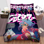 Bna: Brand New Animal Michiru & Shirou On Basketball Court Bed Sheets Spread Duvet Cover Bedding Sets