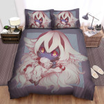 Made In Abyss Faputa Chibi Illustration Bed Sheets Spread Duvet Cover Bedding Sets