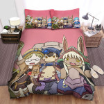 Made In Abyss Riko's Party Digital Drawing Bed Sheets Spread Duvet Cover Bedding Sets