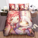 Made In Abyss Nanachi & Mitty In Kimonos Bed Sheets Spread Duvet Cover Bedding Sets