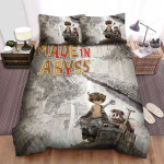 Made In Abyss Regu & Faputa On Volume 6 Art Cover Bed Sheets Spread Duvet Cover Bedding Sets