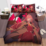 Darling In The Franxx Lieutenant General Zero Two & Strelizia Bed Sheets Spread Duvet Cover Bedding Sets