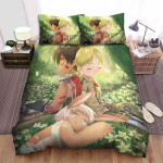 Made In Abyss Riko's Party Sleeping Artwork Bed Sheets Spread Duvet Cover Bedding Sets