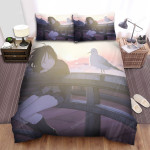 The Wild Animal - The Seagull And The Anime Girl Bed Sheets Spread Duvet Cover Bedding Sets
