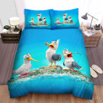 The Wild Animal - The Seagull And Friends Bed Sheets Spread Duvet Cover Bedding Sets