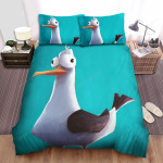 The Wild Animal - The Seagull Opening His Eyes Bed Sheets Spread Duvet Cover Bedding Sets