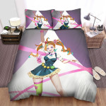 Kiznaiver Nico Niiyama Digital Illustration Bed Sheets Spread Duvet Cover Bedding Sets