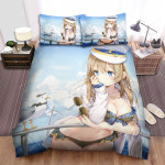 The Wild Animal - The Seagull Sailor And The Anime Girl Bed Sheets Spread Duvet Cover Bedding Sets