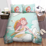The Wild Animal - The Seagull And The Demon Girl Bed Sheets Spread Duvet Cover Bedding Sets
