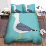 The Wild Animal - The Seagull Standing Paint Bed Sheets Spread Duvet Cover Bedding Sets