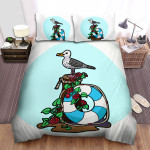 The Seagull On A Log Bed Sheets Spread Duvet Cover Bedding Sets