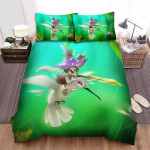 The Wild Animal - The Fairy Riding On The Hummingbird Bed Sheets Spread Duvet Cover Bedding Sets