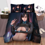 Gantz Reika Shimohira Sexy Posing Artwork Bed Sheets Spread Duvet Cover Bedding Sets