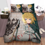 The Saga Of Tanya The Evil Tanya & The Empire's Logo Bed Sheets Spread Duvet Cover Bedding Sets
