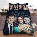 Bones (2005–2017) Movie Poster Theme 2 Bed Sheets Spread Comforter Duvet Cover Bedding Sets