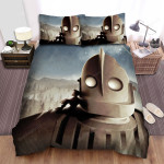 The Iron Giant (1999) Meteor Movie Poster Bed Sheets Spread Comforter Duvet Cover Bedding Sets