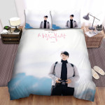 Crash Landing On You (2019–2020) Hyun Bin Poster Bed Sheets Spread Comforter Duvet Cover Bedding Sets