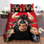 Ferdinand (2017) Movie Poster Fanart 3 Bed Sheets Spread Comforter Duvet Cover Bedding Sets