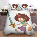 Amphibia (2019) Character Poster 2 Bed Sheets Spread Comforter Duvet Cover Bedding Sets
