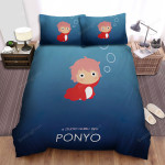 Ponyo (2008) Movie Illustration 7 Bed Sheets Spread Comforter Duvet Cover Bedding Sets
