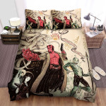 Hellboy Movie Art 5 Bed Sheets Spread Comforter Duvet Cover Bedding Sets