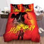 Hellboy Movie Art 2 Bed Sheets Spread Comforter Duvet Cover Bedding Sets