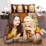 2 Broke Girls (2011–2017) Movie Poster 4 Bed Sheets Spread Comforter Duvet Cover Bedding Sets