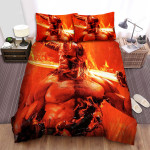 Hellboy Movie Poster 2 Bed Sheets Spread Comforter Duvet Cover Bedding Sets