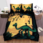 The Good Dinosaur (2015) Poster Movie Poster Bed Sheets Spread Comforter Duvet Cover Bedding Sets Ver 2