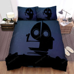 The Iron Giant (1999) The Criterion Collection Movie Poster Bed Sheets Spread Comforter Duvet Cover Bedding Sets
