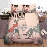 Spy X Family Forger Family In Mission 1 Art Cover Bed Sheets Spread Duvet Cover Bedding Sets