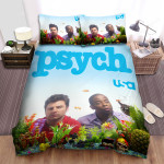 Psych (2006–2014) Movie Poster 2 Bed Sheets Spread Comforter Duvet Cover Bedding Sets