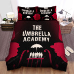 The Umbrella Academy Movie Poster Art Bed Sheets Spread Comforter Duvet Cover Bedding Sets
