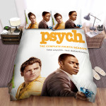 Psych (2006–2014) Season 4 Poster Bed Sheets Spread Comforter Duvet Cover Bedding Sets