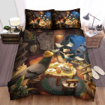 The Pigeon And A Mouse Bed Sheets Spread Duvet Cover Bedding Sets