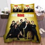 The Big Bang Theory (2007–2019) Movie Poster Artwork Bed Sheets Spread Comforter Duvet Cover Bedding Sets