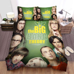The Big Bang Theory (2007–2019) Movie Poster 8 Bed Sheets Spread Comforter Duvet Cover Bedding Sets